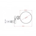 CNC Racing 'ROCKET' 94.5mm Folding Bar End Mirrors